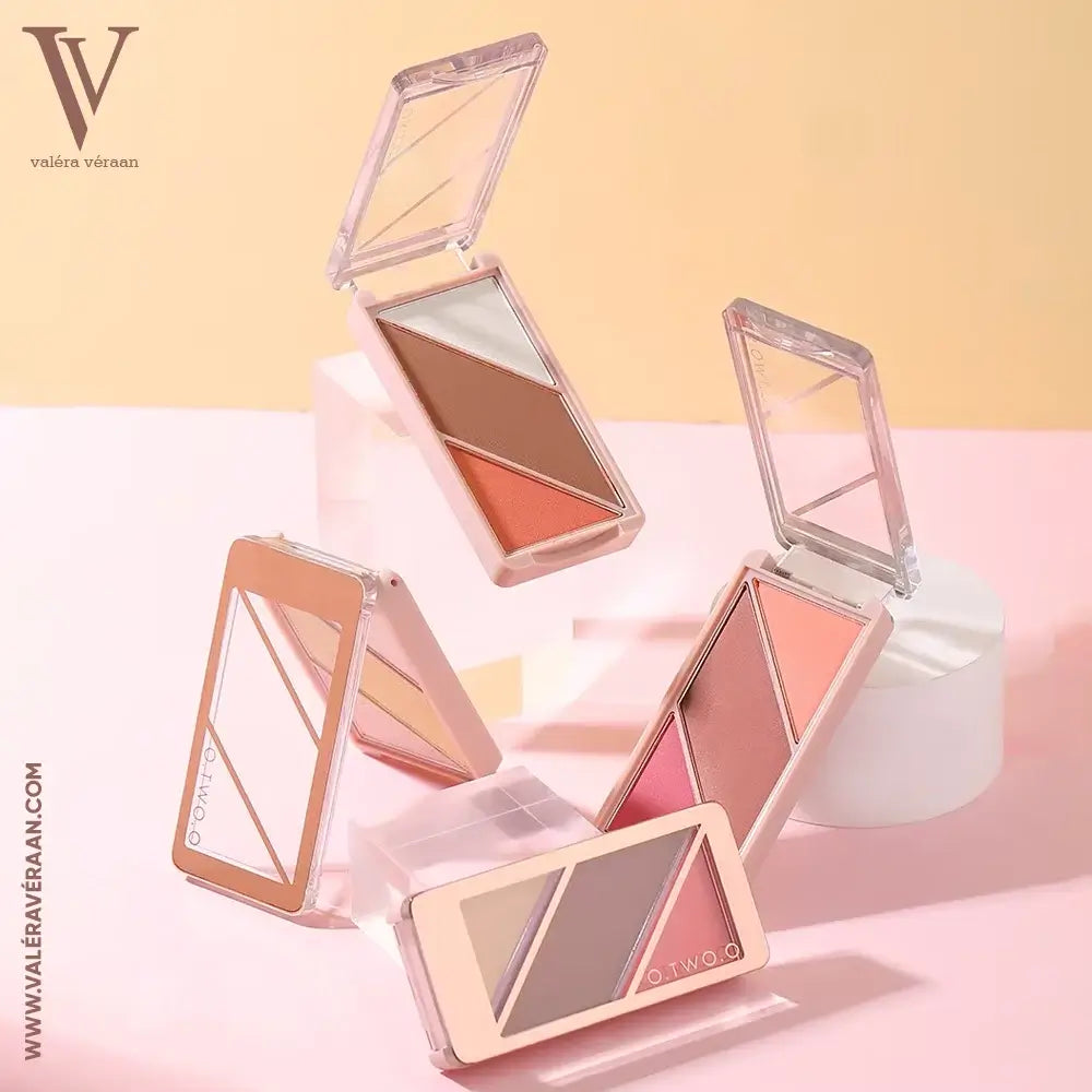 Valéra Véraan 3-in-1 Sweetheart Girl Multifunctional Color Disk – Versatile makeup palette featuring blush, contour, and highlighter shades. Perfect for natural to glam looks, with smooth, blendable textures. Shop premium cosmetics for flawless beauty at Valéra Véraan.