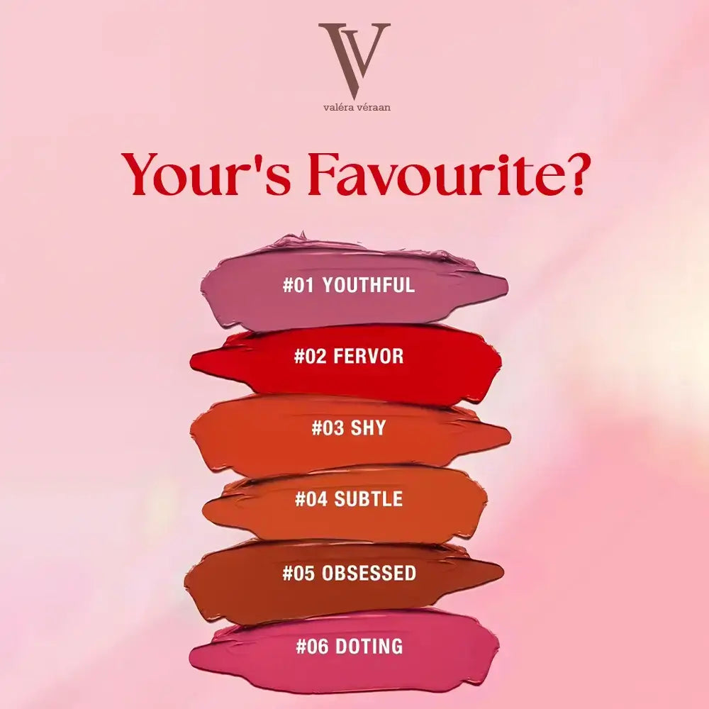 Valéra Véraan Glow Color Bounce Mousse Blush in elegant rose gold packaging, featuring rich, blendable shades for a natural, radiant flush. Perfect for long-lasting, lightweight wear with free delivery across Pakistan.