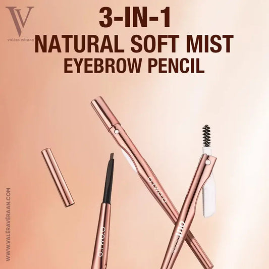 NATURAL SOFT MIST 3 IN 1 EYEBROW PENCIL