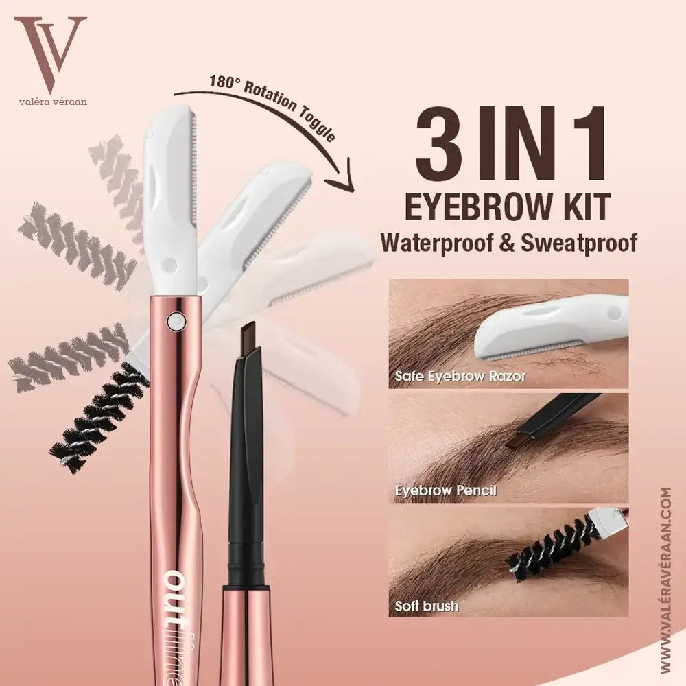 NATURAL SOFT MIST 3 IN 1 EYEBROW PENCIL