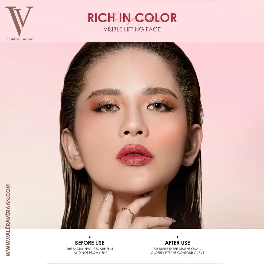 Valéra Véraan 3-in-1 Sweetheart Girl Multifunctional Color Disk – Versatile makeup palette featuring blush, contour, and highlighter shades. Perfect for natural to glam looks, with smooth, blendable textures. Shop premium cosmetics for flawless beauty at Valéra Véraan.